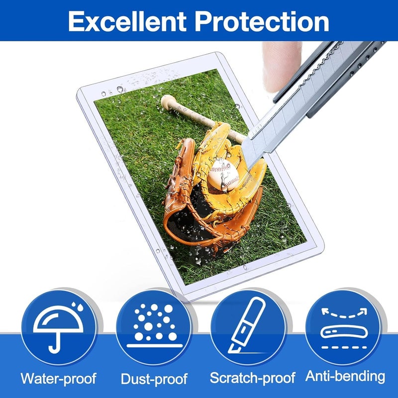 سويز 48 جرابًا للبطاقات من البلاستيك الصلب، حامل بطاقات Sooez 35PT، واقي بطاقة بيسبول 3 بوصة × 4 بوصة، حافظة بطاقات صلبة لبطاقات الألعاب القابلة للتحصيل، بطاقات كرة القدم الرياضية التجارية ذات الحجم القياسي - Image 4